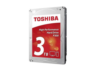 HDD за компютър Toshiba P300 High-Performance 3TB 7200 64MB SATA3